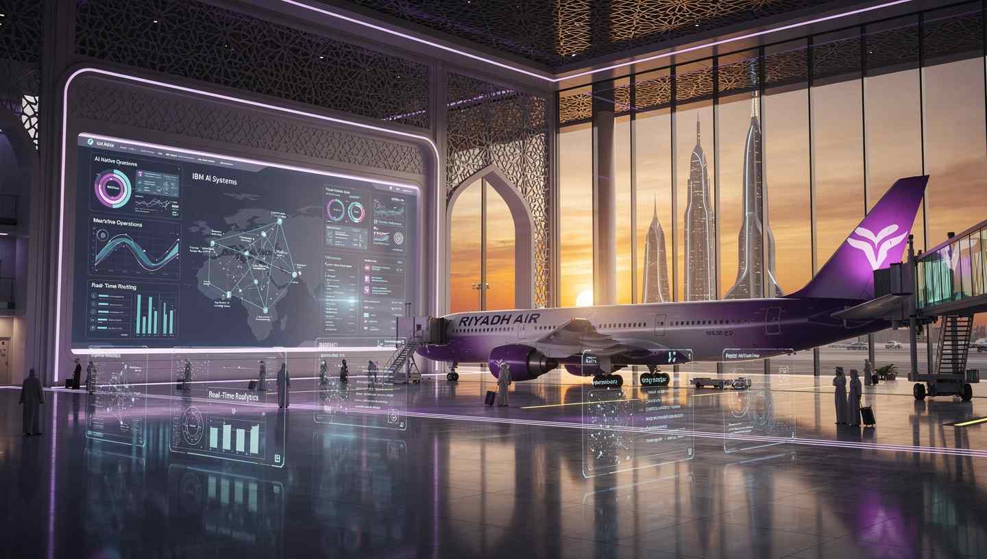 Riyadh Air اولین ایرلاین AI-Native جهان – همکاری IBM و تحول هوانوردی